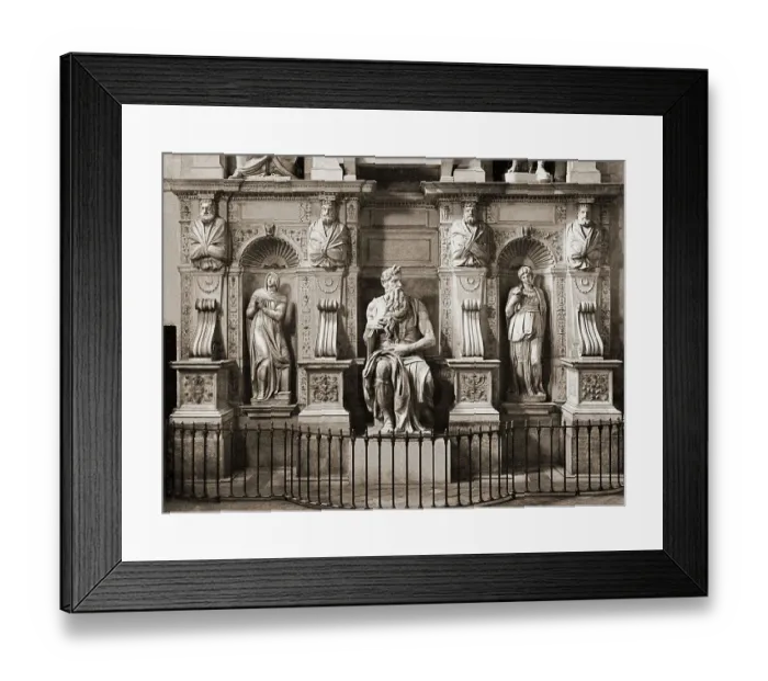 Framed Print : Tomb of Julius II by Michelangelo Buonarroti Framed Print : Tomb of Julius II by Michelangelo Buonarroti