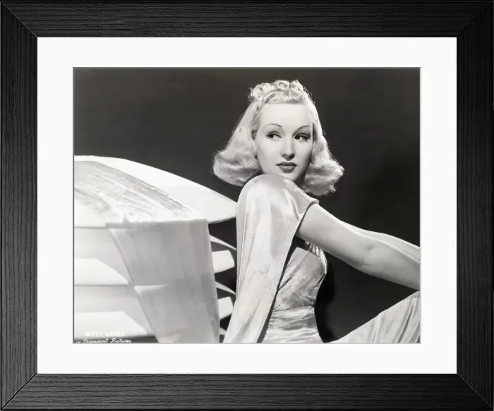 Framed Print : Portrait Of Actress Betty Grable Framed Print : Portrait Of Actress Betty Grable