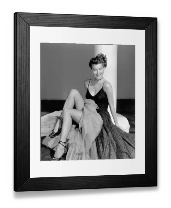 Framed Print : Portrait Of Actress Ava Gardner Framed Print : Portrait Of Actress Ava Gardner
