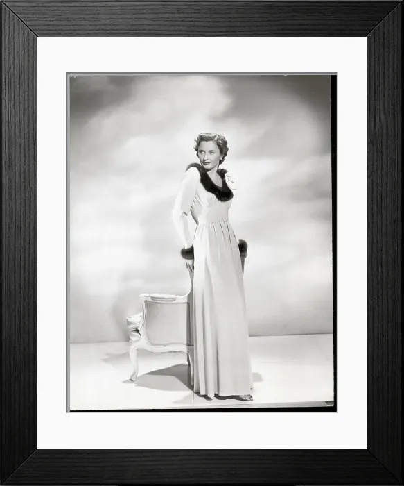 Framed Print : Portrait Of Actress Barbara Stanwyck Framed Print : Portrait Of Actress Barbara Stanwyck