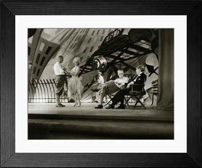 Framed Print : Mary Pickford in a Tuxedo Between Scenes Framed Print : Mary Pickford in a Tuxedo Between Scenes