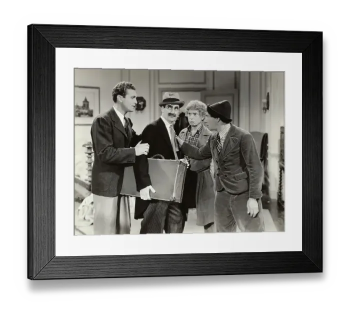 Framed Print : Marx Brothers Performing on Stage Framed Print : Marx Brothers Performing on Stage
