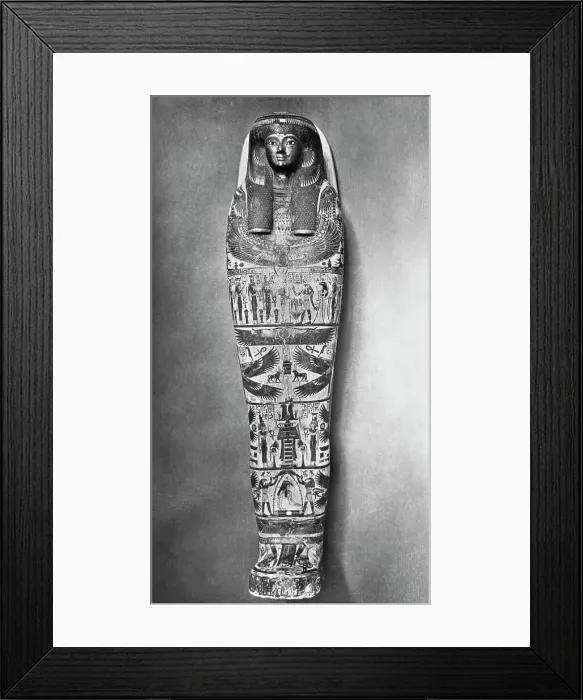 Framed Print : Egyptian Mummy Coffin Framed Print : Egyptian Mummy Coffin
