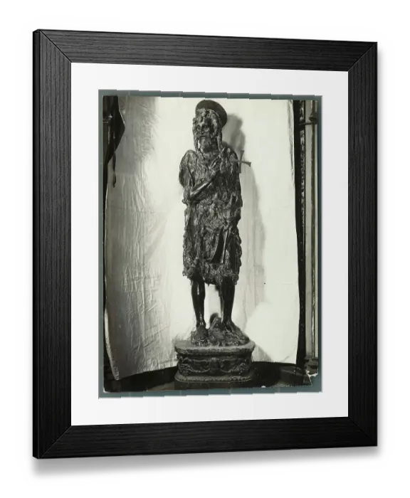 Framed Print : Statue of Saint John The Baptist