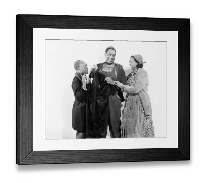 Framed Print : Paul Robeson In Tales From Manhattan Framed Print : Paul Robeson In Tales From Manhattan