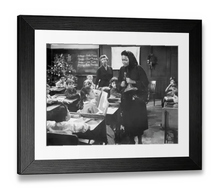 Framed Print : Classroom Scene From Imitation Of Life
