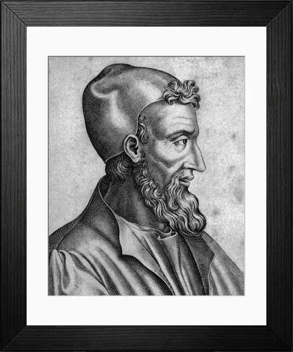 Framed Print : Portrait of Galen