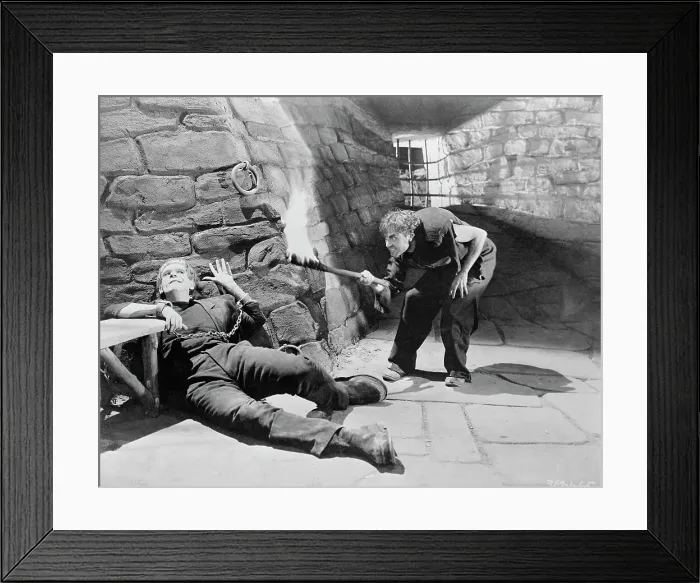 Framed Print : Boris Karloff in Horror Movie Scene Framed Print : Boris Karloff in Horror Movie Scene