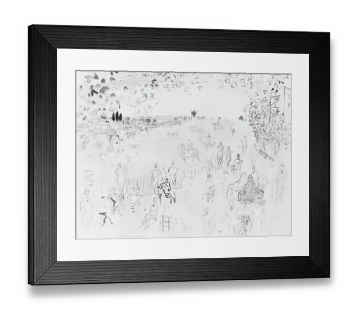Framed Print : Epsom Races Framed Print : Epsom Races