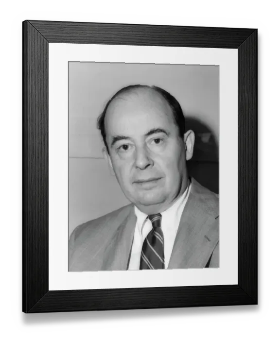 Framed Print : John Von Neumann