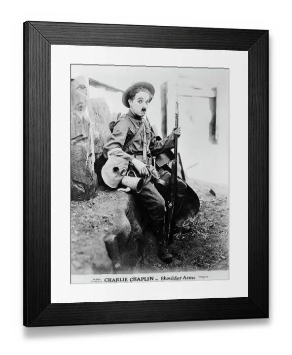 Framed Print : Charlie Chaplan Framed Print : Charlie Chaplan