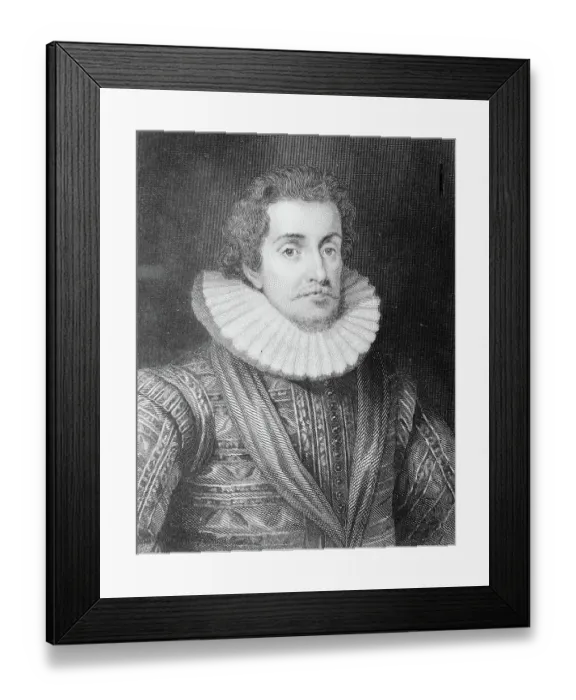 Framed Print : Portrait of James I Framed Print : Portrait of James I