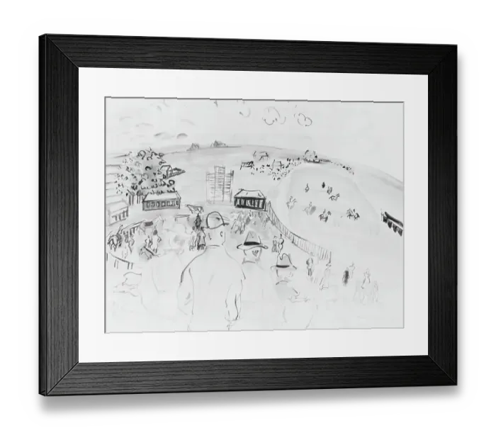 Framed Print : Epsom Races Framed Print : Epsom Races