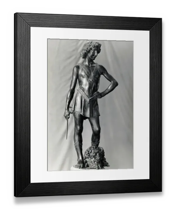Framed Print : Andrew del Verrochio's David Framed Print : Andrew del Verrochio's David