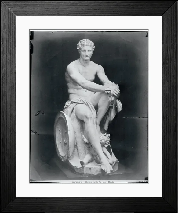 Framed Print : Sculpture of Mars Framed Print : Sculpture of Mars