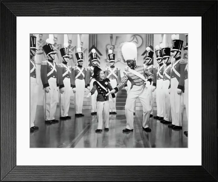 Framed Print : Shirley Temple & Bill Robinson Dancing Framed Print : Shirley Temple & Bill Robinson Dancing