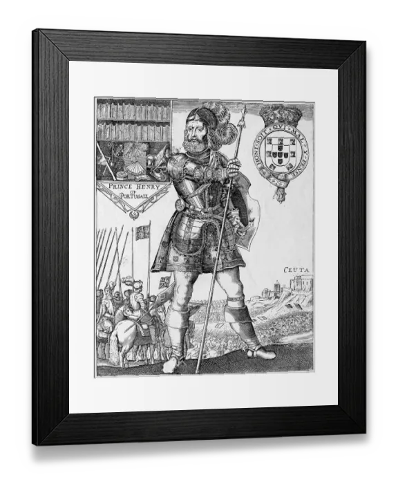 Framed Print : Prince Henry the Navigator in Armor Framed Print : Prince Henry the Navigator in Armor
