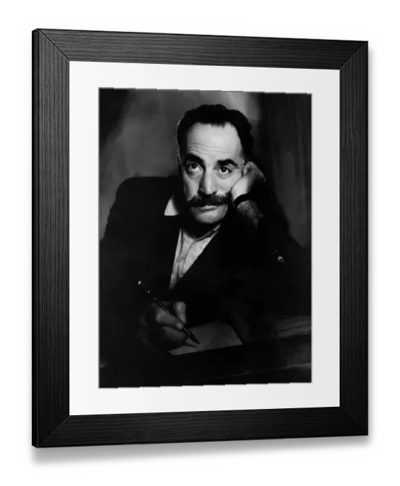 Framed Print : William Saroyan Writing Framed Print : William Saroyan Writing