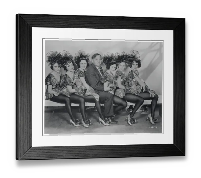 Framed Print : Wallace Beery with Women in Old Soak Framed Print : Wallace Beery with Women in Old Soak
