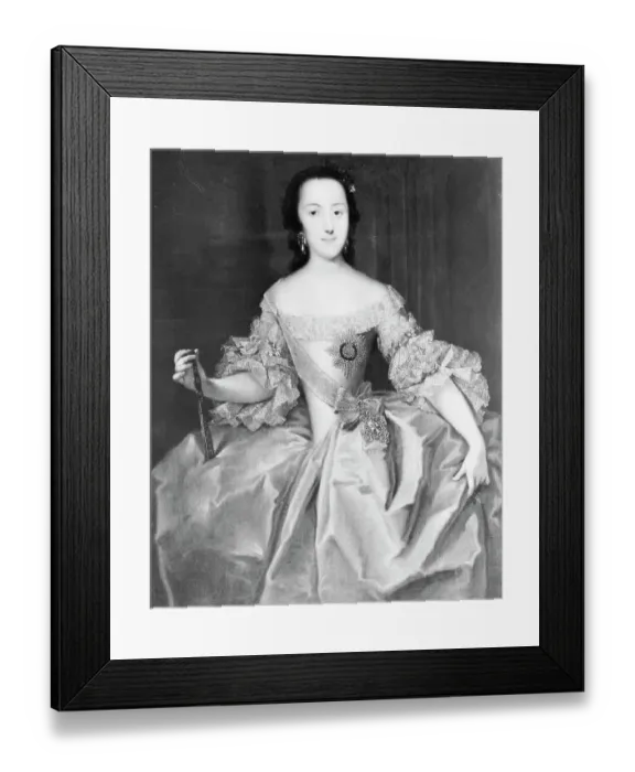 Framed Print : Portrait of Catherine the Great Framed Print : Portrait of Catherine the Great