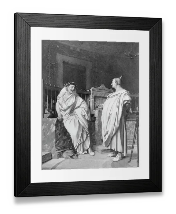 Framed Print : Two Roman Augures Framed Print : Two Roman Augures