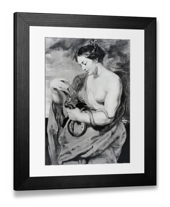 Framed Print : Painting Entitled Hygeia Framed Print : Painting Entitled Hygeia