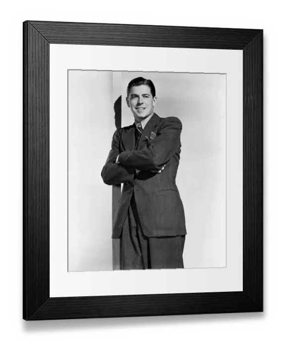 Framed Print : Publicity Photo of Ronald Reagan Framed Print : Publicity Photo of Ronald Reagan