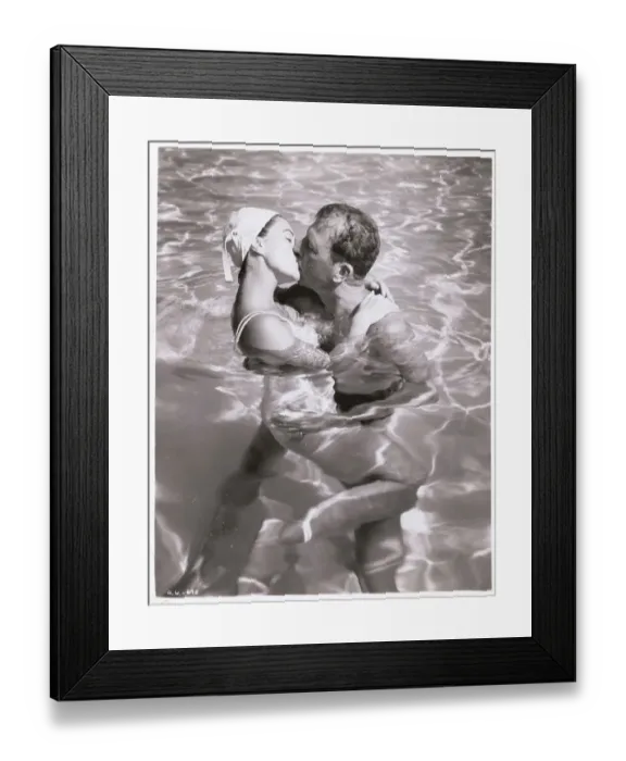 Framed Print : Claire Kelly and Dan Dailey in Underwater Warrior Framed Print : Claire Kelly and Dan Dailey in Underwater Warrior