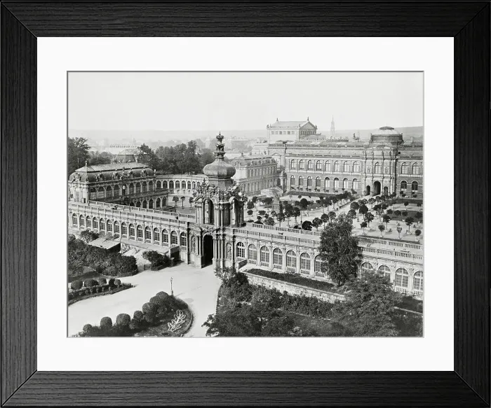 Framed Print : Zwinger Palace Museum Framed Print : Zwinger Palace Museum