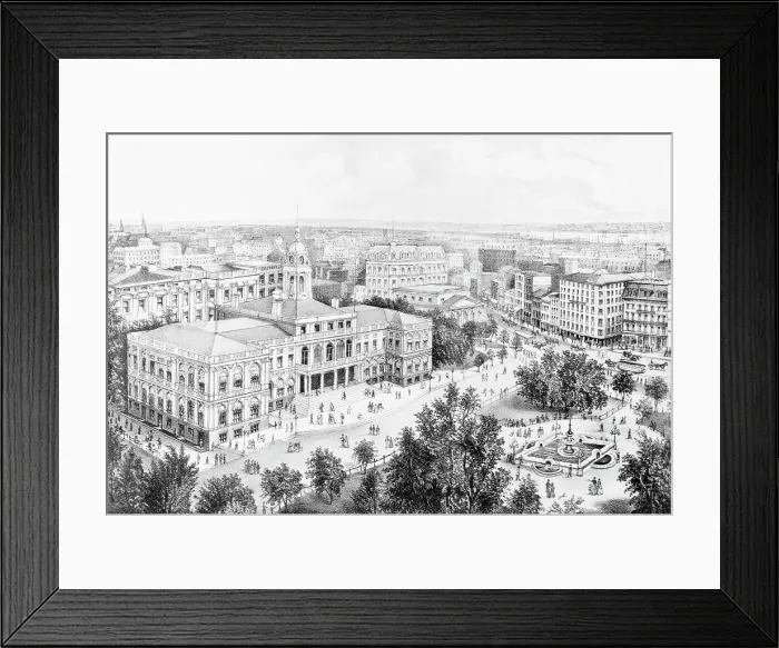 Framed Print : City Hall Court House Framed Print : City Hall Court House