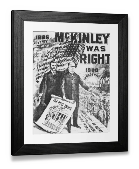 Framed Print : Poster Celebrating Return of Prosperity Framed Print : Poster Celebrating Return of Prosperity