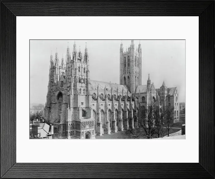 Framed Print : The Canterbury Cathedral Framed Print : The Canterbury Cathedral