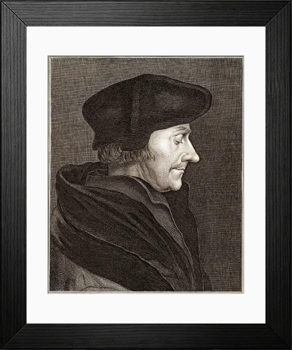Framed Print : Portrait of Erasmus Framed Print : Portrait of Erasmus