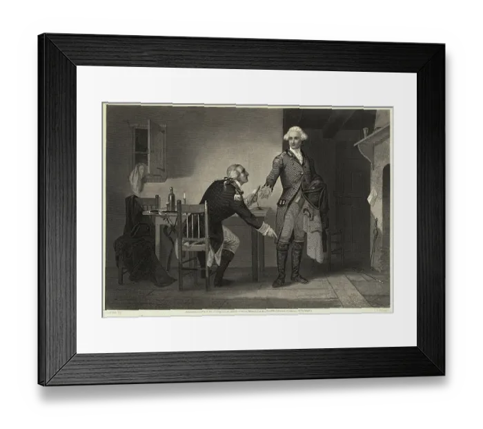 Framed Print : Treason of Arnold Framed Print : Treason of Arnold