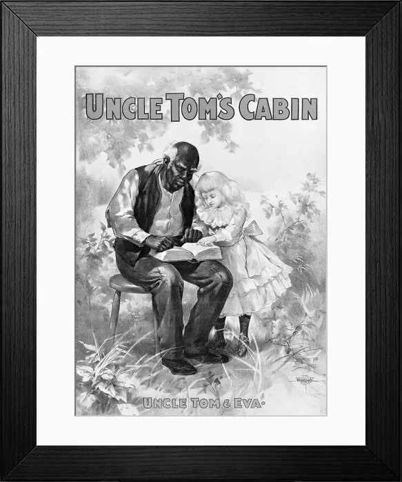 Framed Print : Theatre Poster for Uncle Tom's Cabin Framed Print : Theatre Poster for Uncle Tom's Cabin