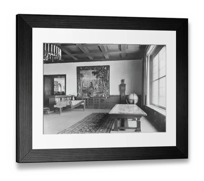 Framed Print : Interior of Adolph Hitler's Home Framed Print : Interior of Adolph Hitler's Home