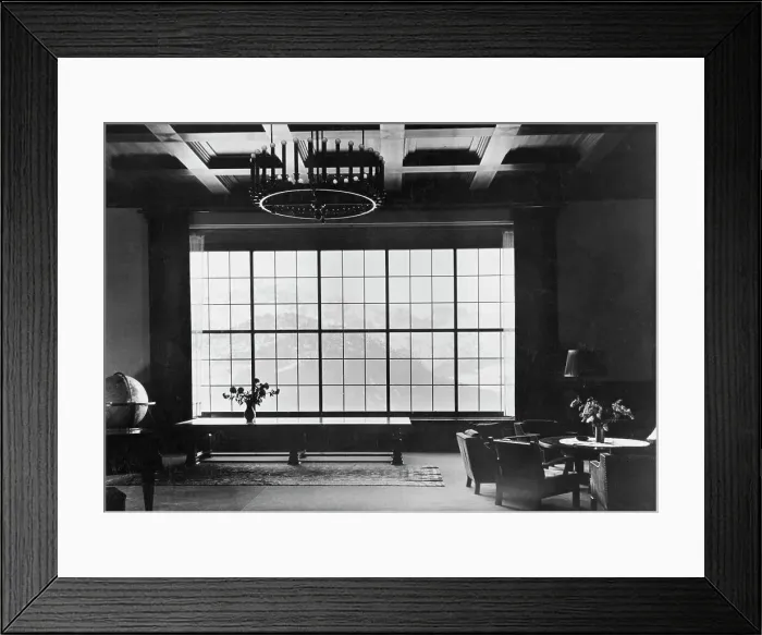 Framed Print : Interior of Adolph Hitler's Home