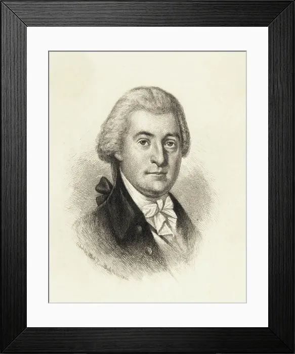Framed Print : Portrait of William Blount Framed Print : Portrait of William Blount