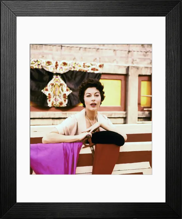 Framed Print : Portrait of Ava Gardner Framed Print : Portrait of Ava Gardner