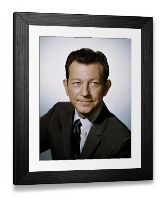 Framed Print : Portrait of Donald O'Connor Framed Print : Portrait of Donald O'Connor
