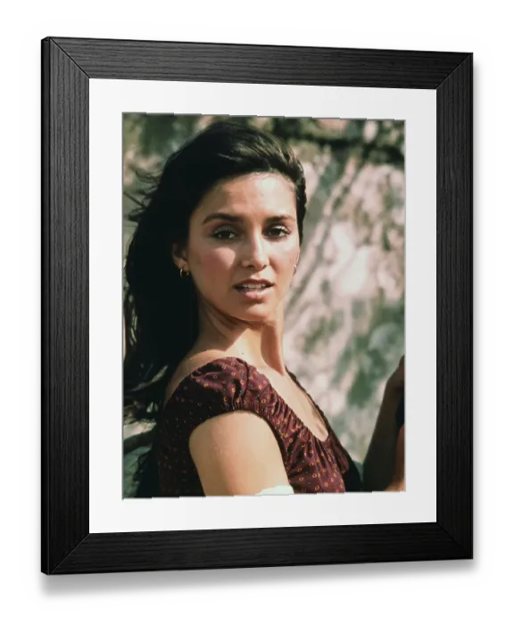 Framed Print : Portrait of Victoria Principal