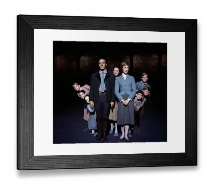 Framed Print : Cast of The Sound of Music Framed Print : Cast of The Sound of Music