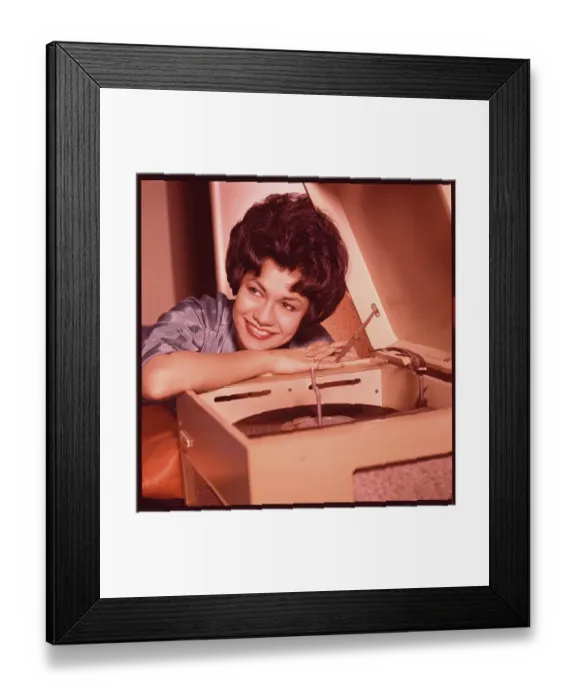 Framed Print : Barbara Luna Smiling