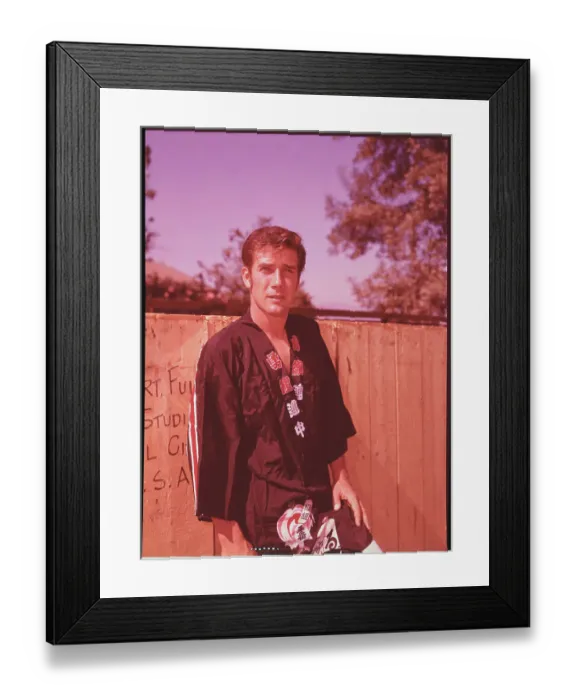 Framed Print : Portrait of Robert Fuller Framed Print : Portrait of Robert Fuller