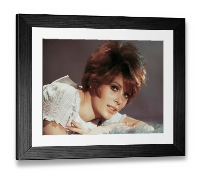 Framed Print : Portrait of Jill St. John