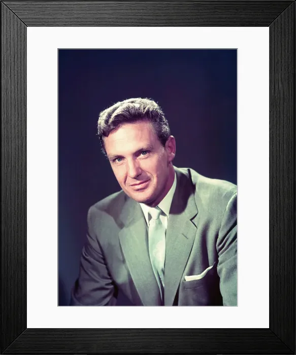 Framed Print : Actor Robert Stack Framed Print : Actor Robert Stack