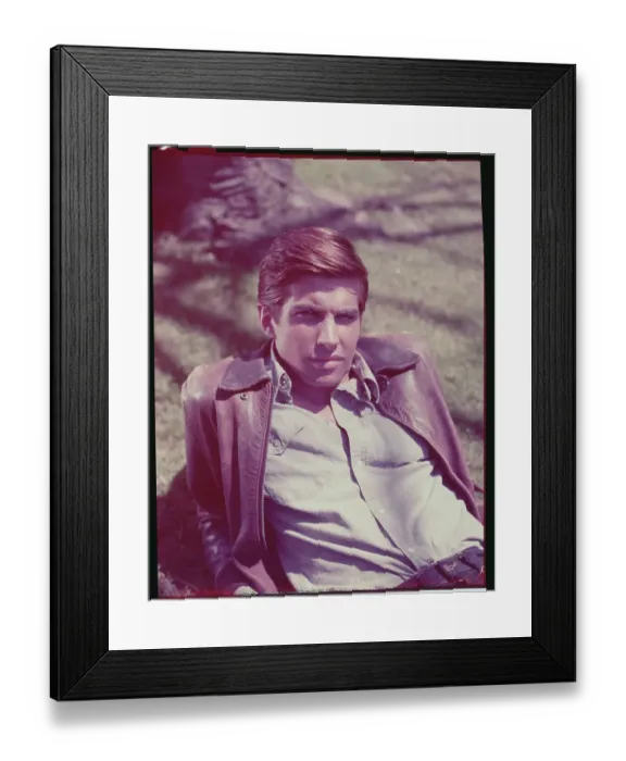 Framed Print : George Hamilton in Relaxed Mood