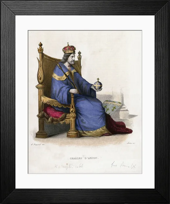 Framed Print : King Sitting on His Throne Framed Print : King Sitting on His Throne