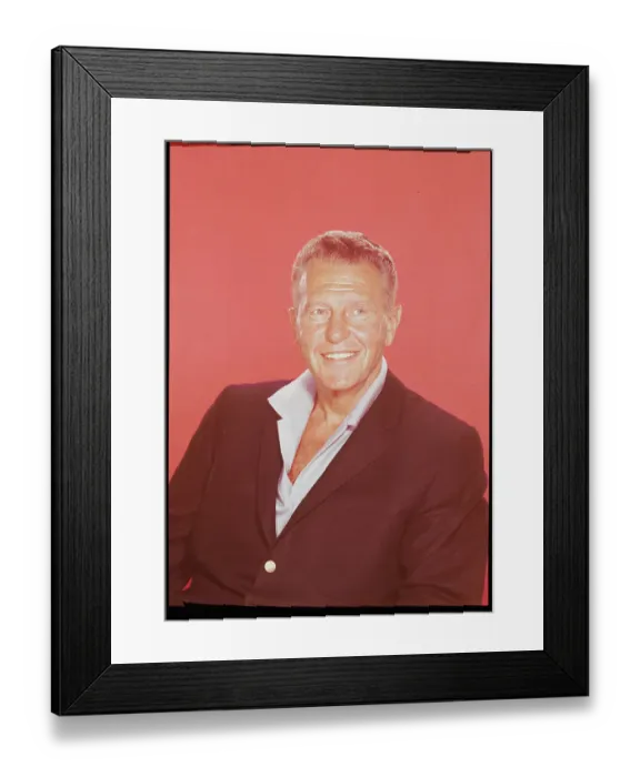 Framed Print : Portrait of Ralph Bellamy Smiling Framed Print : Portrait of Ralph Bellamy Smiling