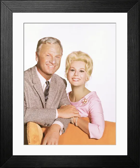 Framed Print : Eva Gabor and Eddie Albert Framed Print : Eva Gabor and Eddie Albert